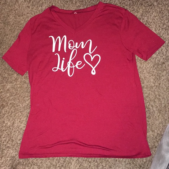 boutique Tops - Mom life tee